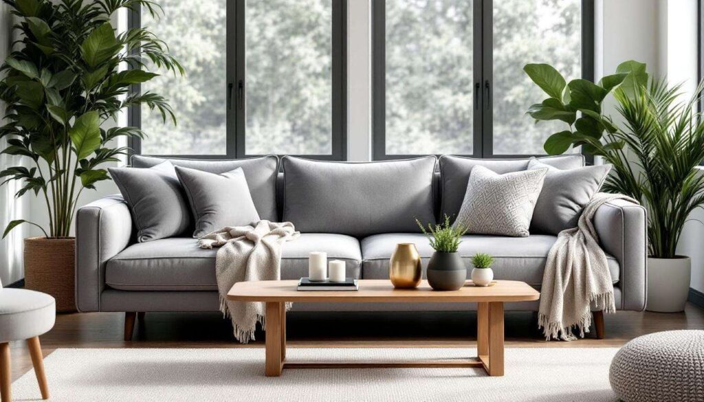 Metoda 3-2-1: prosty trik, który sprawia, że kanapa wygląda znacznie bardziej elegancko