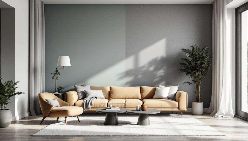 Trend 2026: dwie pomalowane ściany zamiast jednej całkowicie zmieniają proporcje pokoju