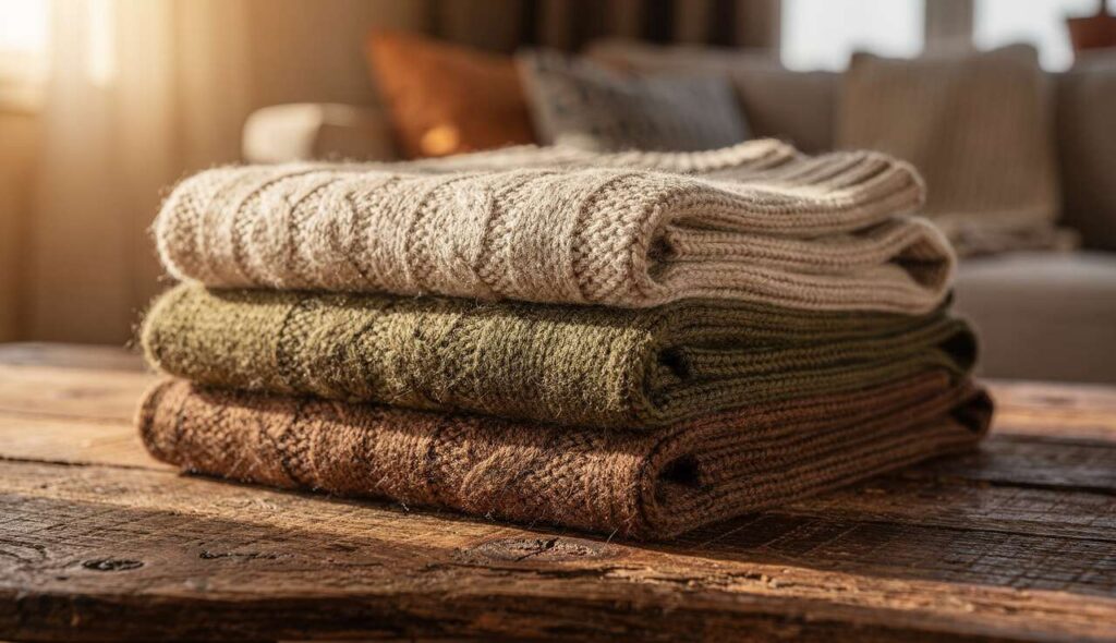 Jak prać wełniane swetry, żeby się nie filcowały: sprawdzony sposób na zimowe ubrania