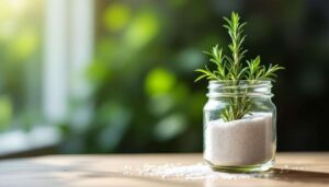 Rozmaryn i sól w słoiku zamiast odświeżacza: naturalny sposób na zapach w domu