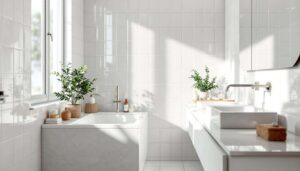 Fugi w łazience znów białe bez szorowania: ten domowy sposób działa w kilka minut