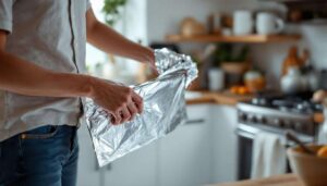 Jak usunąć szron z zamrażarki domowym sposobem? Metoda z folią aluminiową działa