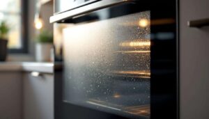 Sposób na matowe szkło w drzwiach piekarnika: wystarczy woda i jeden produkt