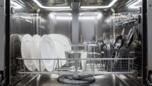 Wystarczy szklanka octu w zmywarce raz w miesiącu: efekt widać od pierwszego cyklu