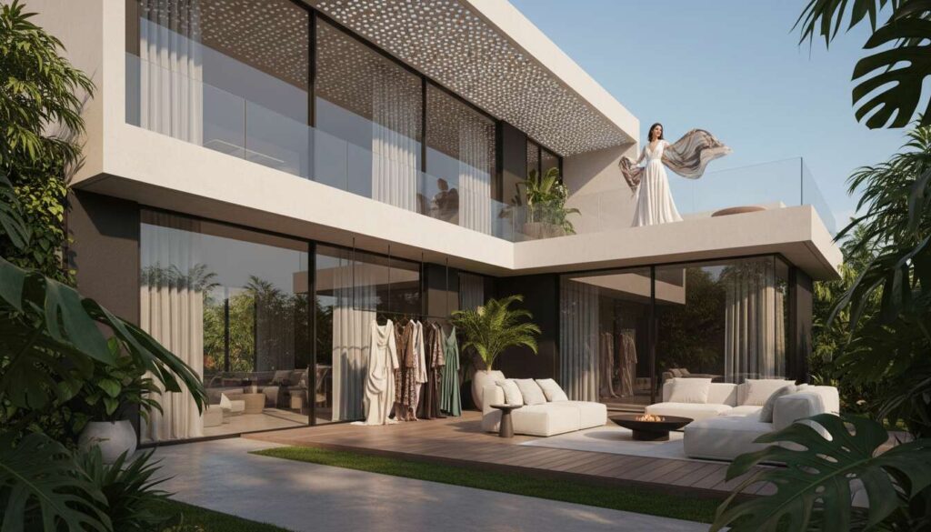 Właścicielka kocha modę i minimalizm. Architekci zaprojektowali jej piękny dom