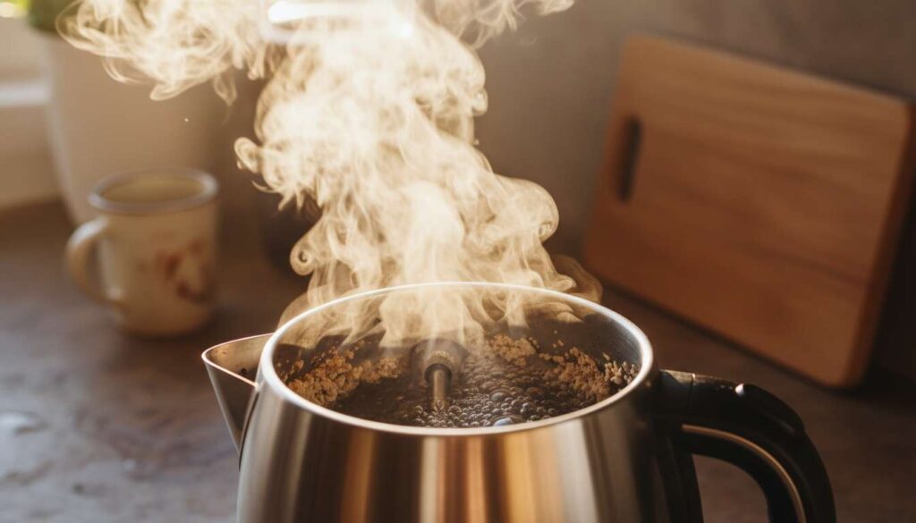 Wlej zamiast octu. Kamień z czajnika odpadnie płatami