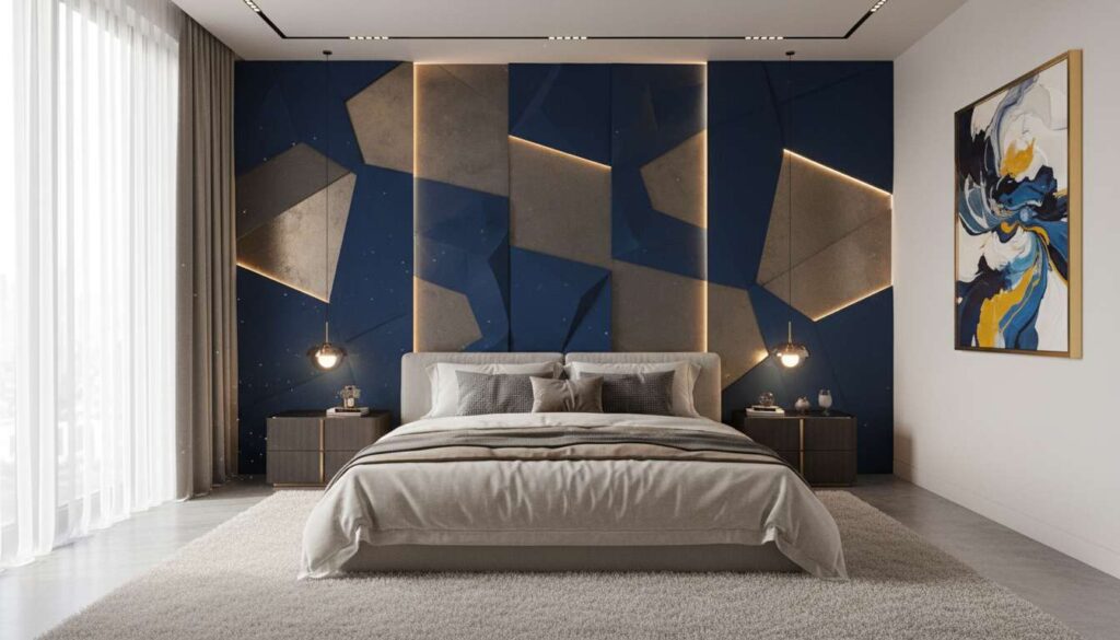 7 pomysłów na ścianę za łóżkiem w sypialni. Zobacz piękne projekty i świetne zdjęcia