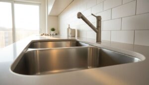 Zlew lśniący przez tydzień: wystarczy jeden domowy środek, który masz w szafce