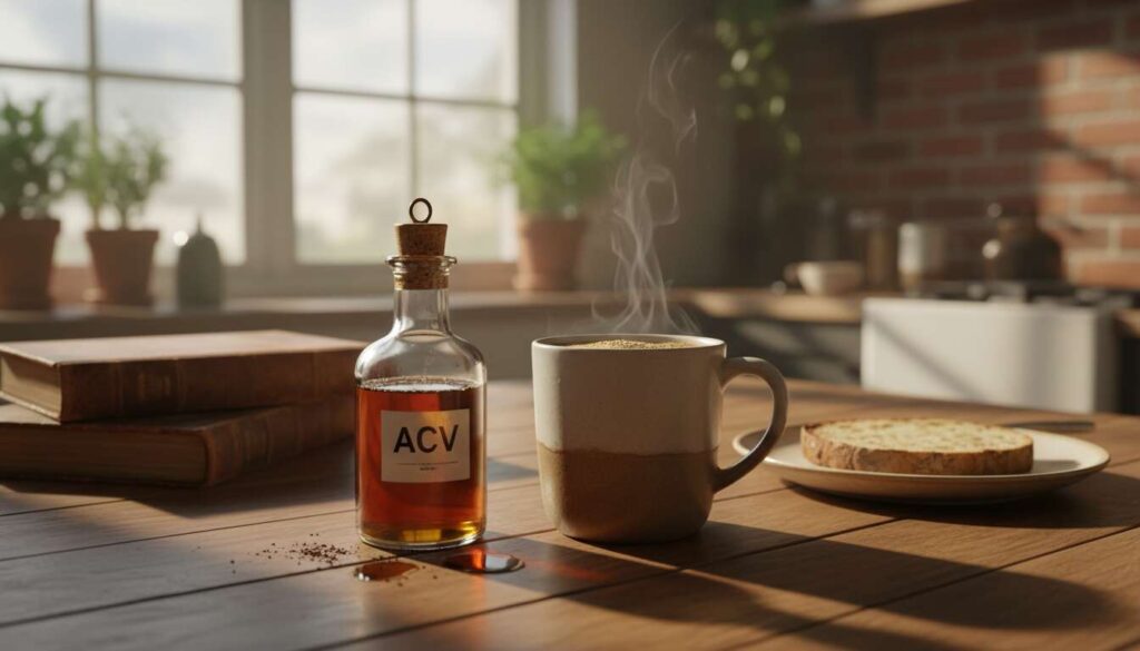 Weź ocet i wlej do kawy. To prosty trik, który zasługuje na złoty medal