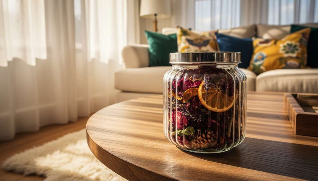 Wystarczy wsypać do słoiczka. Najprostszy sposób na piękny zapach w salonie