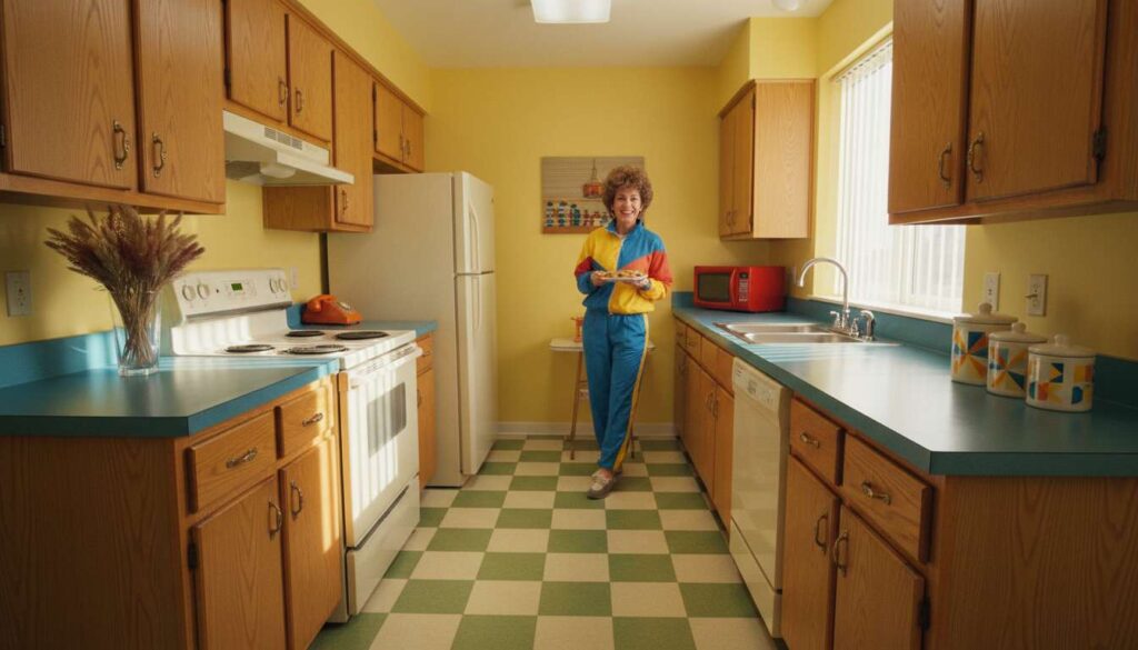 Moda na kuchnie w stylu lat 80. wraca. Eksperci nie mają wątpliwości